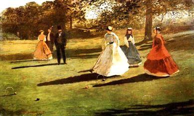 Winslow Homer Croquet Players France oil painting art